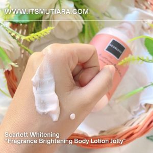 Scarlett Whitening Fragrance Brightening Body Lotion Jolly